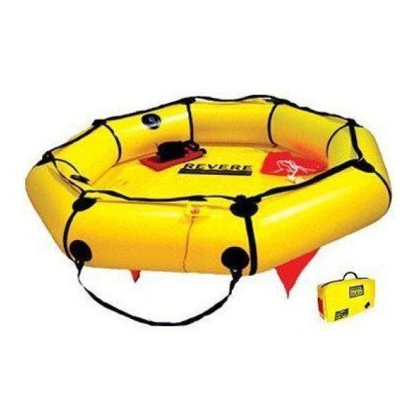 Coastal Compact Life Raft w /Canopy 6 Person Valise [45-CC6VP]