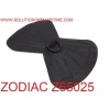 Zodiac Z65025 D-Ring Double Heavy Duty Tow Hypalon Black Coated