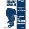 Tohatsu Outboard Service Manual Four Stroke 200 HP BFT200A & 225 HP BFT225A 61ZY300-US