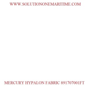 MERCURY Hypalon Material White 1 Square Foot 891707001FT