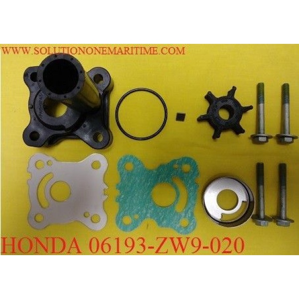 HONDA 06193-ZW9-020 Water Pump Kit BF8D & BF9.9D S & L Model 4-Stroke Model Honda