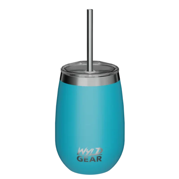 WYLD WINE 12 Oz. 2 Lids - Teal