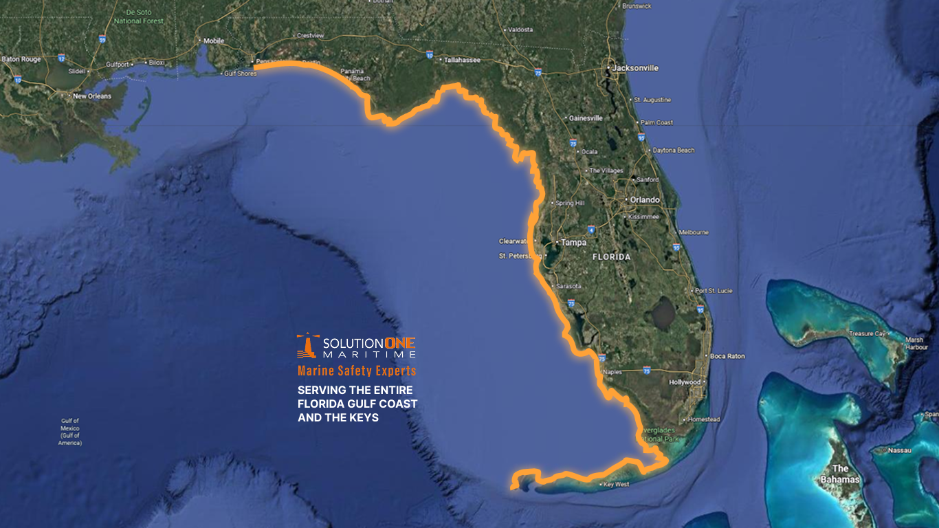 Panhandle and Keys Map