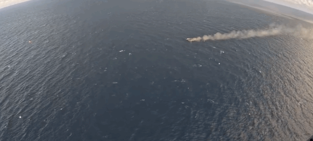 U.S. Coast Guard rescue off Clearwater- Life raft