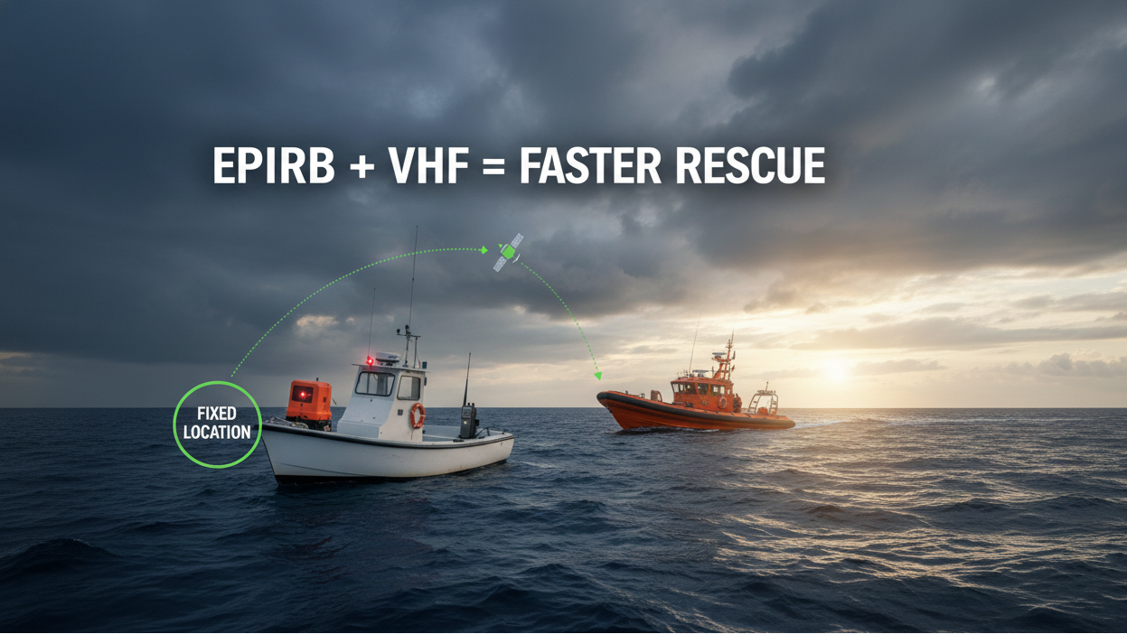 How EPIRB and VHF Radios Speed Up Ocean Rescues