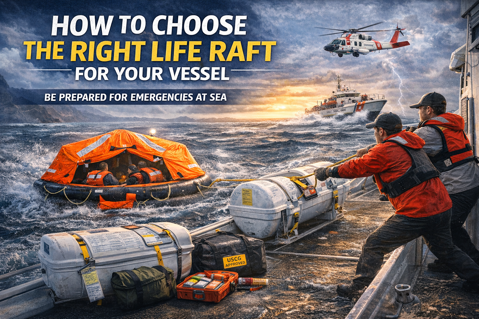 How to Choose the Right Life Raft for Your Vessel